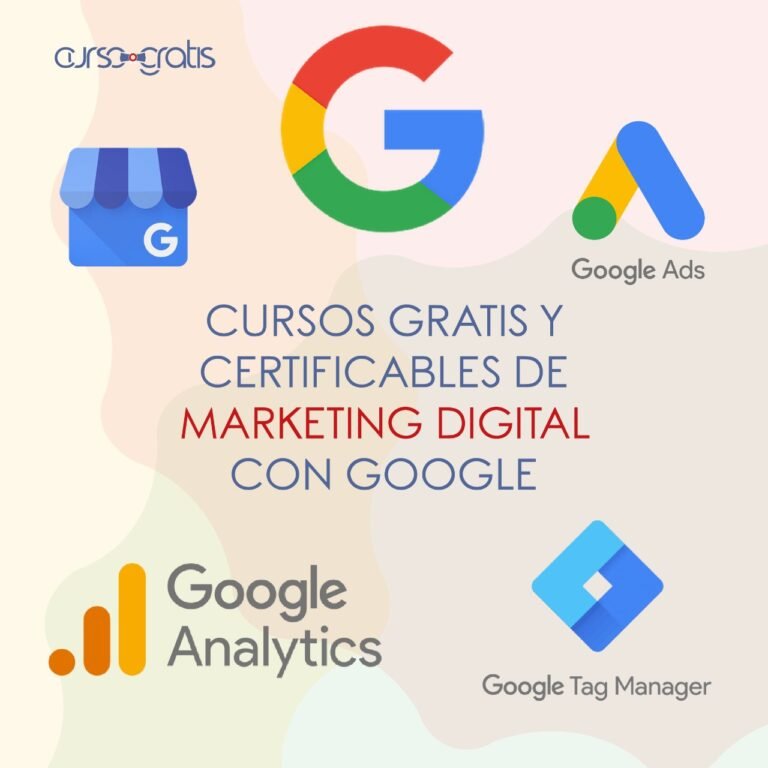 Cursos Gratis Y Certificables De Marketing Digital Con Google Curso